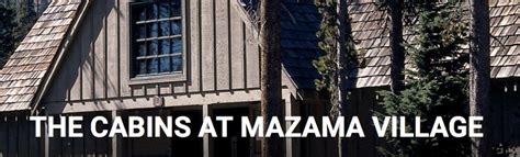 The Cabins at Mazama Village and Wizard Island Tours at Crater Lake ...