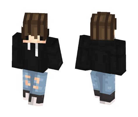 Download Black Hoodie Minecraft Skin for Free. SuperMinecraftSkins