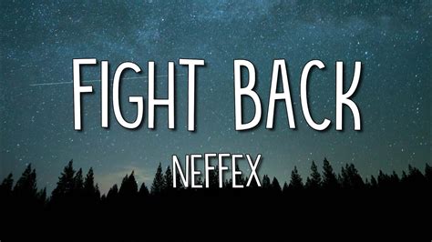 NEFFEX - Fight Back (Lyrics/Lyric Video) - YouTube