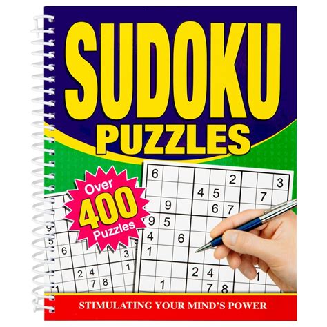 Large Print Puzzle Book - Sudoku | Books - B&M