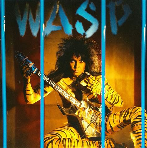 Classic Rock Covers Database: W.A.S.P. - Inside the Electric Circus (1986)