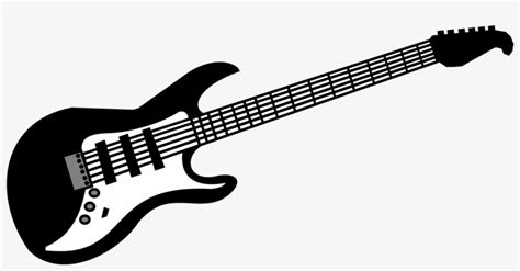 Clipart Guitar Bass Guitar - Guitar Clipart Transparent PNG - 600x284 - Free Download on NicePNG