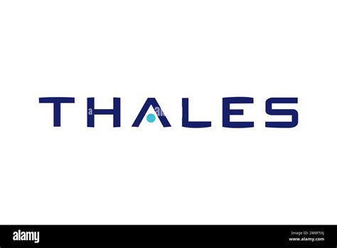 Thales Group, Logo, White background Stock Photo - Alamy