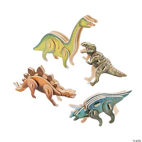 3D Dinosaur Puzzles