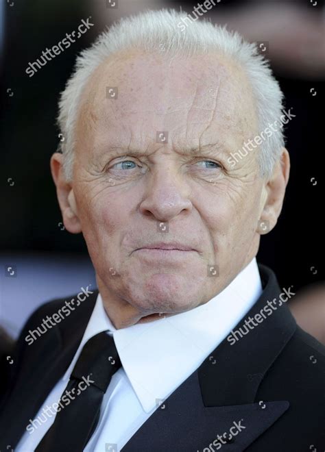 British Actor Sir Anthony Hopkins Arrives Editorial Stock Photo - Stock ...