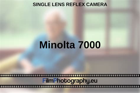 Minolta 7000 - Functions, batteries and the best films