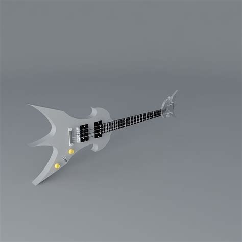 Weird shaped guitar free 3D Model .max .obj .3ds .fbx .stl .dae ...