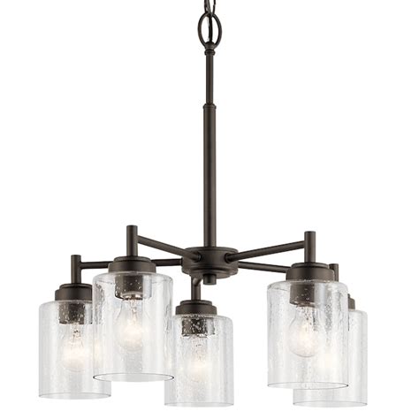 Kichler Winslow 5-Light Antique Bronze Modern/Contemporary Chandelier ...