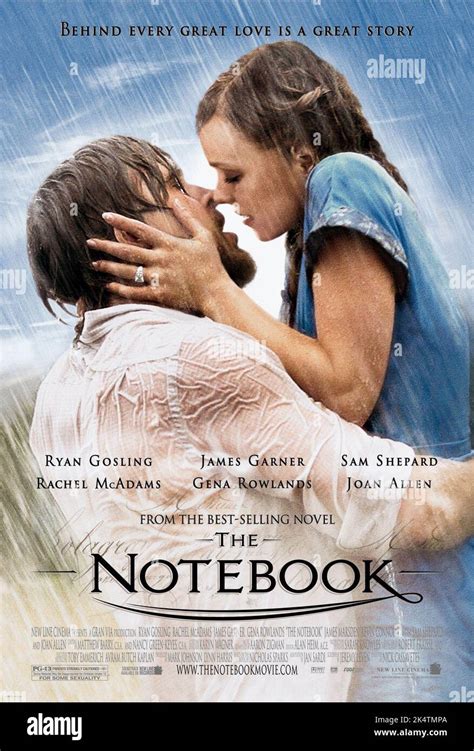 The Notebook 2004. The Notebook Movie Poster. Ryan Gosling & Rachel ...