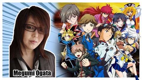 Megumi Ogata - Voice Roles Compilation - YouTube