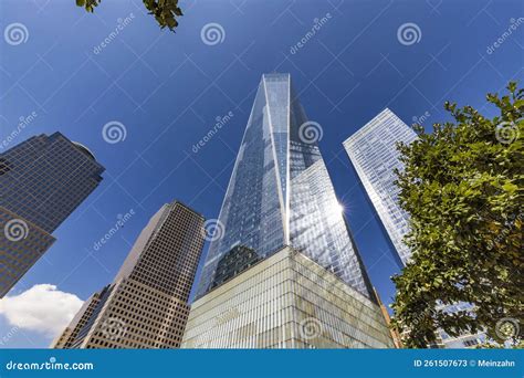 One World Trade Center Construction in New York City Editorial Stock Photo - Image of world ...