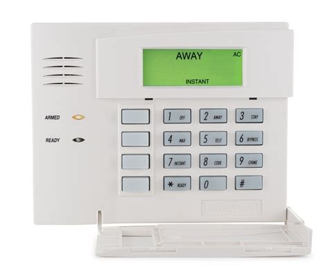 Honeywell 6164US Alphanumeric Alarm Keypad With Four Integrated ...