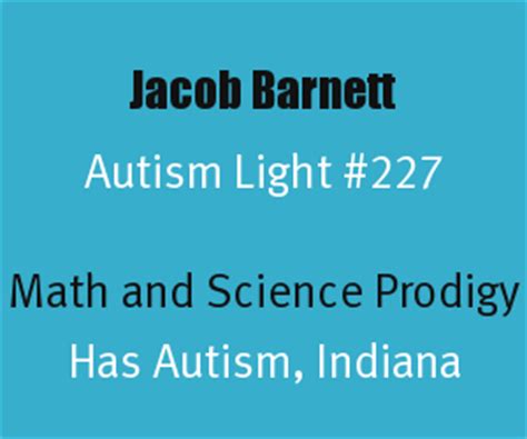 Autism Light: Jacob Barnett