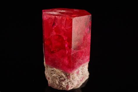 SUPERB GEM Red Beryl Crystal WAH WAH MTS, UTAH | Red beryl, Crystals, Gems