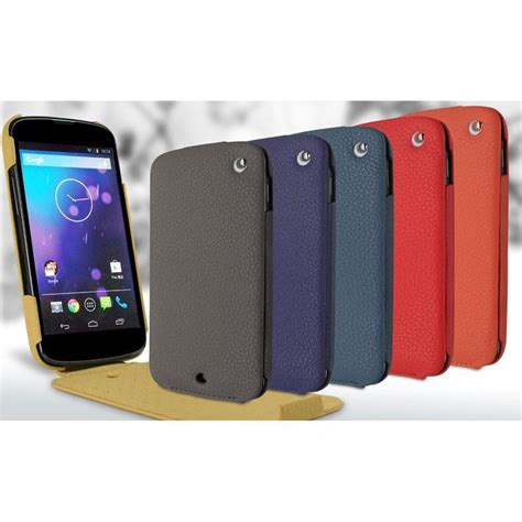 LG Google Nexus 4 leather case