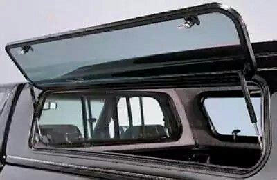 Flip up steel window replacements that house tools. | Truck toppers ...