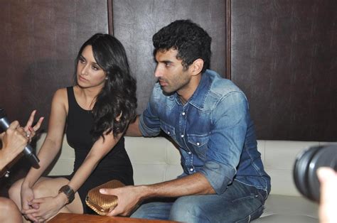 Aditya Roy Kapur with Shraddha Kapoor at film AASHIQUI 2 success party at Escobar in Mumbai 3 ...