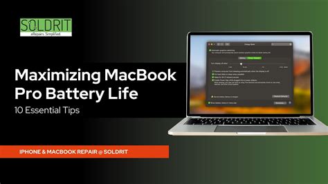 Maximise MacBook Pro Battery Life: Extend Your Laptop Battery
