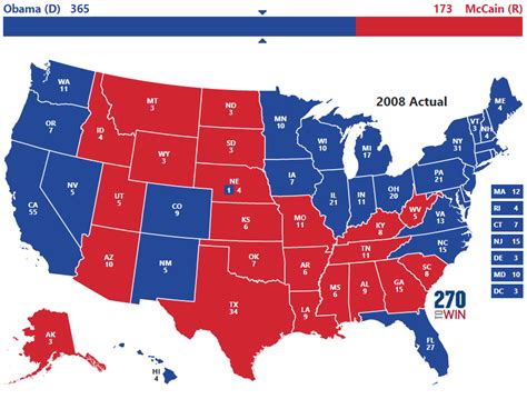 Presidential Election of 2008 - 270toWin