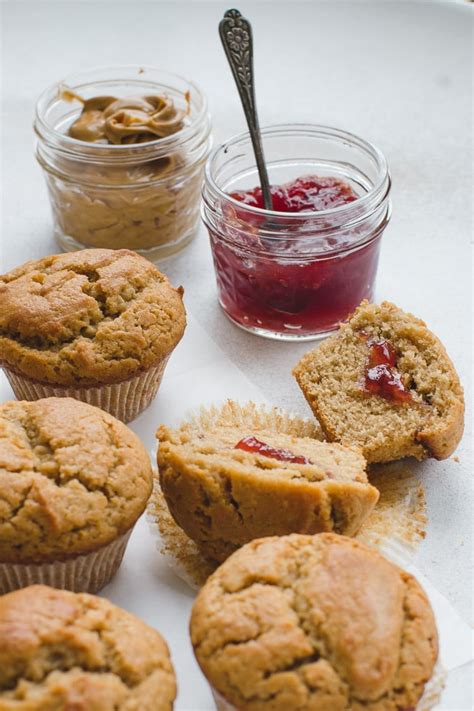 Peanut Butter and Jelly Muffins - Pretty. Simple. Sweet.