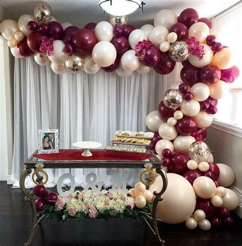 DIY Balloon Garland Kit Burgundy Variations-Party Decorations-Weddings, Birthday in 2020 ...