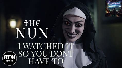 The Nun Short Horror Film Reaction #spooky I WATCHED SO YOU DONT HAVE ...