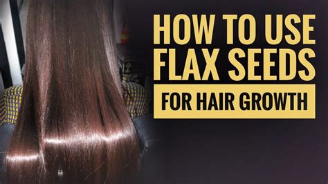 Flaxseeds For Hair Growth: Benefits And Easy Way To Prepare Natural Flaxseed Hair Gel - YouTube