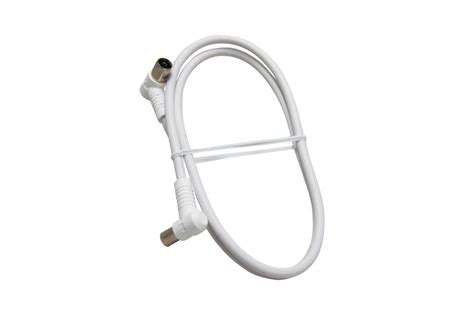 Triax angled antenna cable for radio/TV - YouSee and Stofa approved