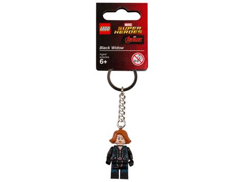 LEGO 853592 Marvel Super Heroes Black Widow Key Chain