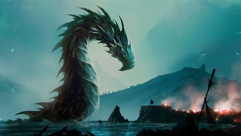 Dragon And Warrior 4k Wallpaper,HD Artist Wallpapers,4k Wallpapers,Images,Backgrounds,Photos and ...