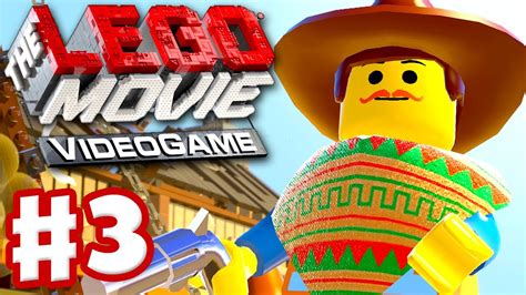 The LEGO Movie Videogame - Gameplay Walkthrough Part 3 - The Old West ...