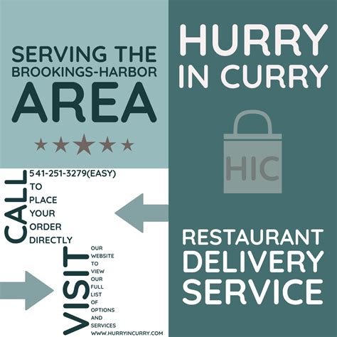 Hurry in Curry Delivery Service - Oregon Coast Visitors Association