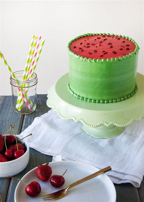 How to Make a Watermelon Cake — Style Sweet