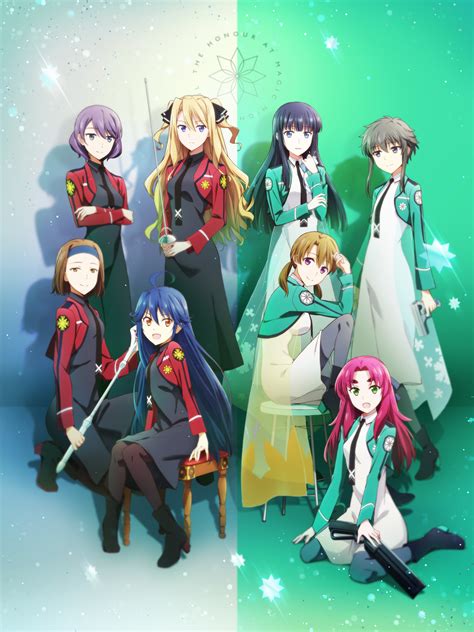 "The Honor Student at Magic High School" Updated Key Visual : r/anime