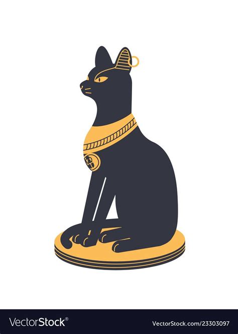 Bastet or Bast - goddess, deity or mythological creature with cat or ...