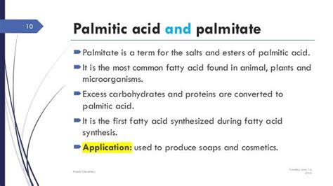 Fatty acid synthesis