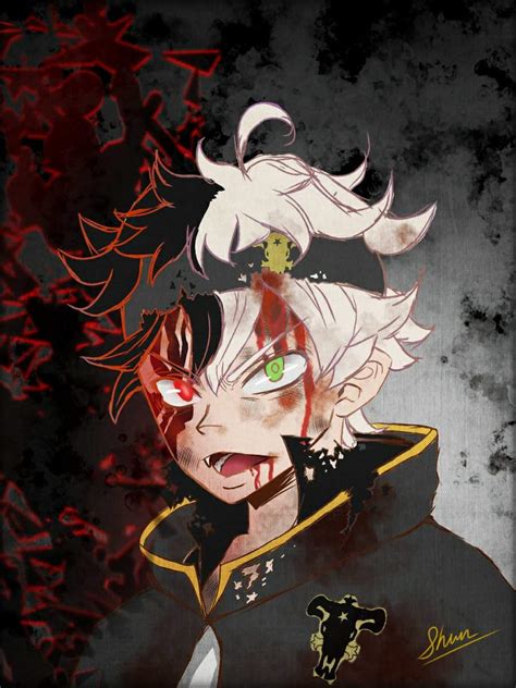 Asta half demon Fanart | Black Clover! Amino