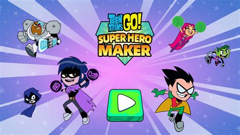 Super Hero Maker | Teen Titans Go! Games | Cartoon Network