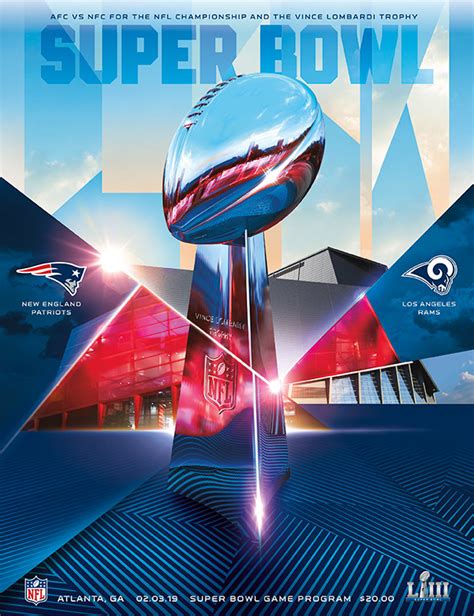 OFFICIAL SUPER BOWL 53 STADIUM PROGRAM (2019)