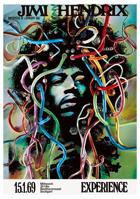 Jimi Hendrix Experience Reproduction Concert Poster Prints. | Etsy