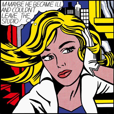 Roy Lichtenstein | M-Maybe 1965