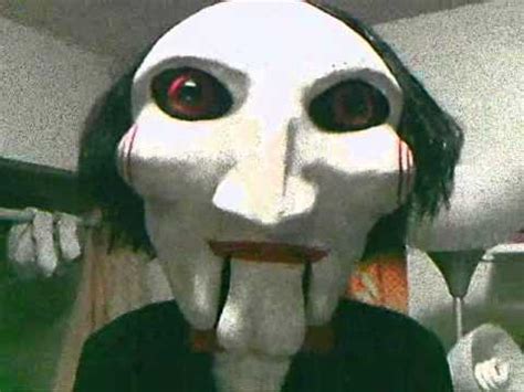 Saw Jigsaw Killer John Kramer Billy Costume Life-sized Puppet - YouTube