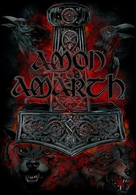 Amon Amarth poster Heavy Metal Rock, Heavy Metal Music, Heavy Metal ...