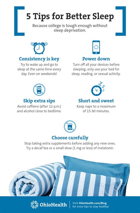 College 101: Getting Enough Sleep – OhioHealth