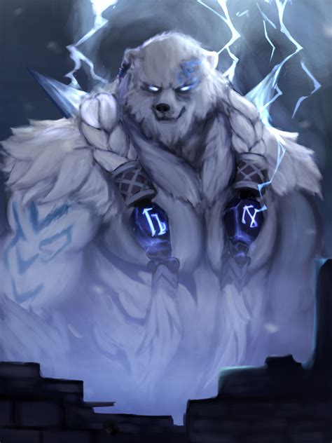 [FANART:] Volibear, The Relentless Storm by CHE3ZY on DeviantArt