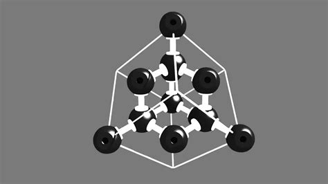 Diamond Structure 3d Model