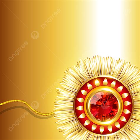 Rakhi Vector Hd Images, Beautiful Rakhi Background, Raksha, Rakshabandhan, Rakhi PNG Image For ...