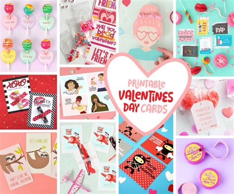 Printable Valentine's Day Cards for 2024