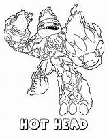 Skylanders Printable Coloring Pages Sketch Page sketch template