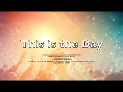 This is the Day by Cityalight (Lyrics) - YouTube